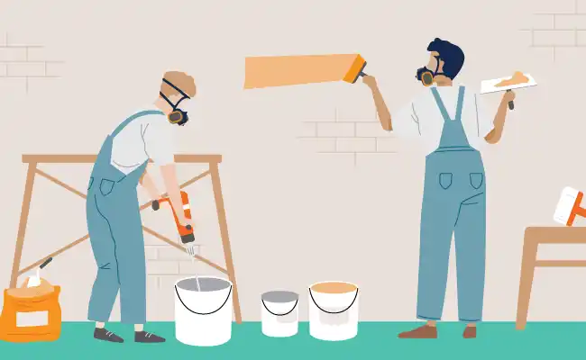 painting Maple Glen